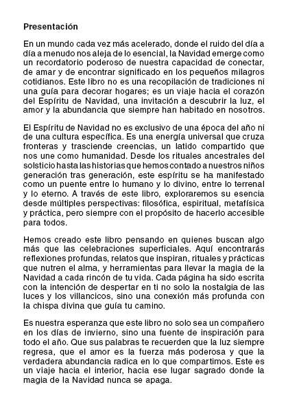 El Espíritu de Navidad: Magia, Luz y Amor Universal (PDF)