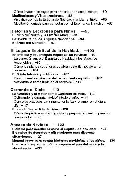 El Espíritu de Navidad: Magia, Luz y Amor Universal (PDF)