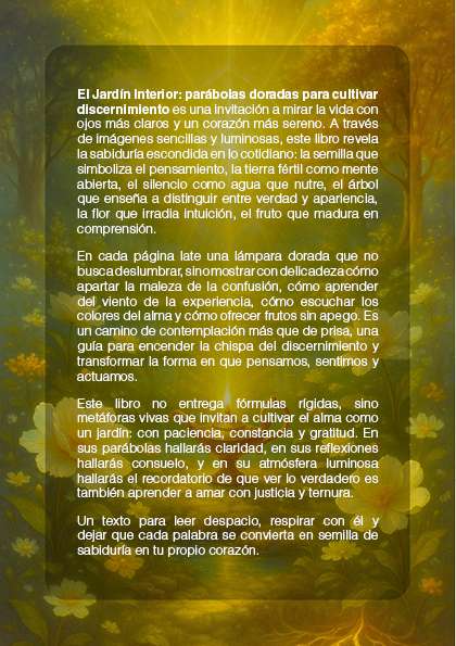 El Jardín Interior: Parábolas Doradas para Cultivar Discernimiento (PDF)