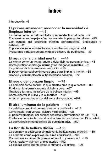 La Llama de la Pureza: Cultivar una mente clara, un corazón limpio y una vida bella y armónica. (PDF)