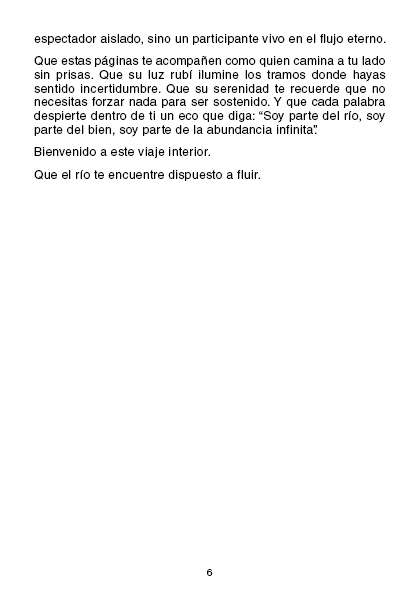 El Río de la Abundancia – Fluir con la vida y dejarse proveer (PDF)