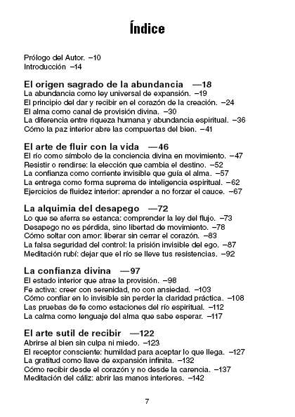 El Río de la Abundancia – Fluir con la vida y dejarse proveer (PDF)